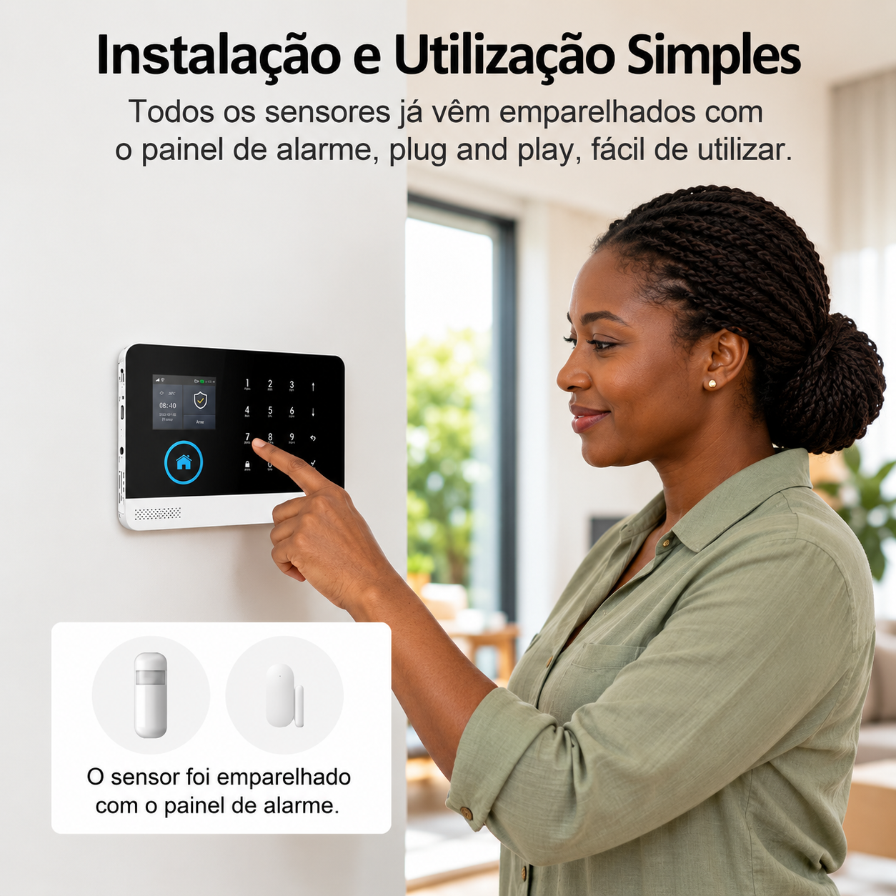 Kit de Alarme Doméstico Inteligente EC-REP Smart Life / Tuya - foto 2